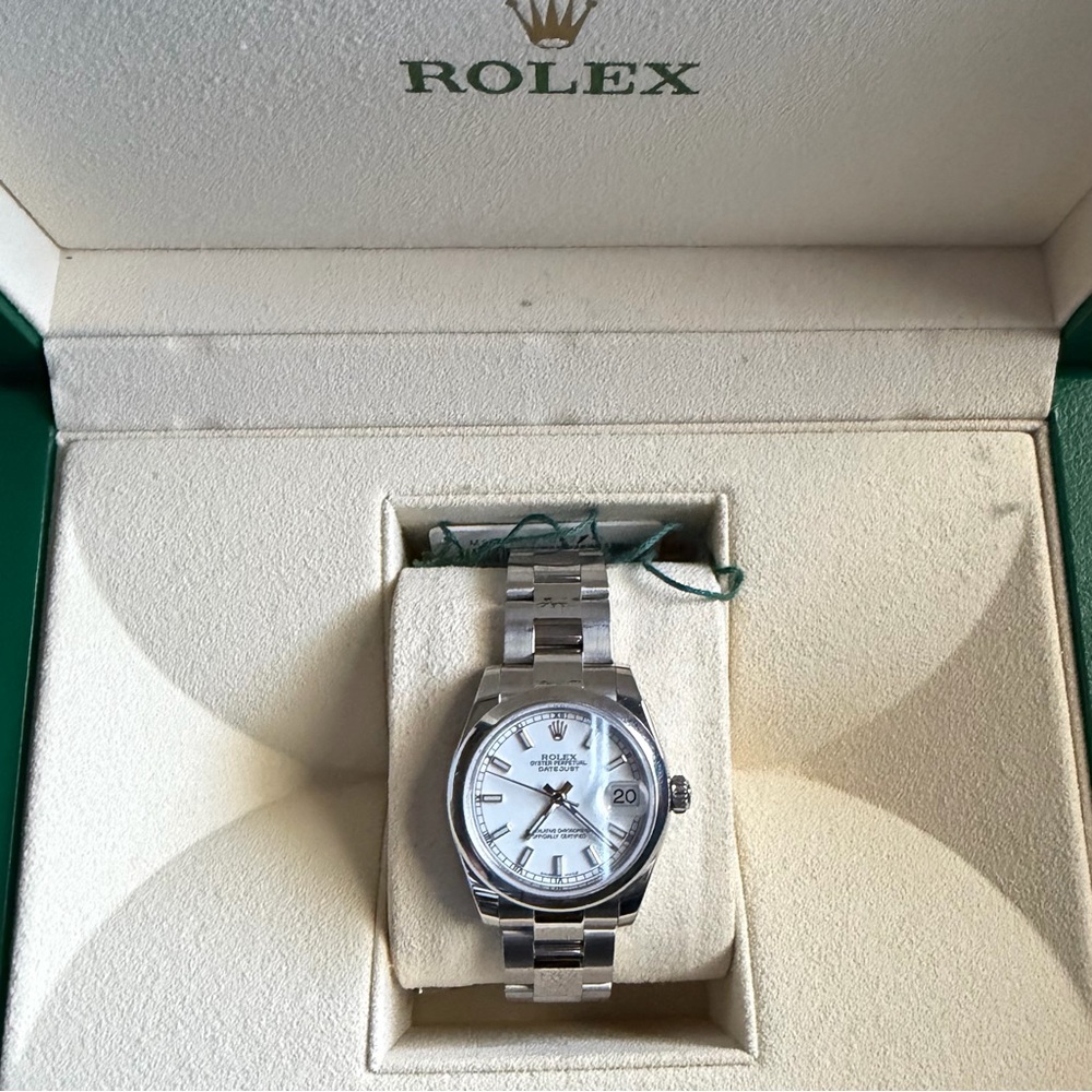 ROLEX Steel Oyster Perpetual DATEJUST Lady 31 (Brand New in Box)
